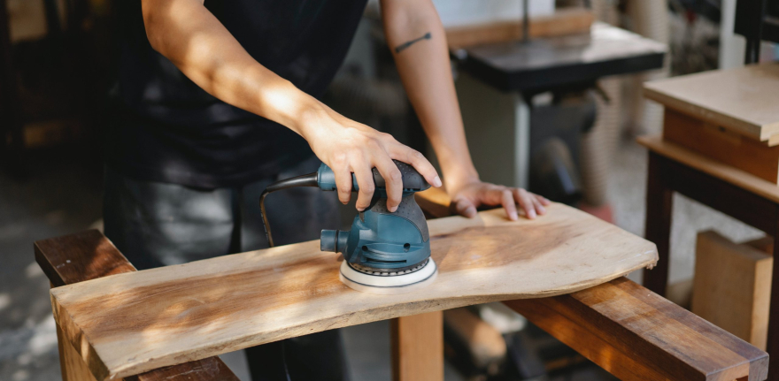Painting the room, empty apartment ready for renovation, with copy space